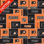 Philadelphia Flyers NHL Cotton Fabric